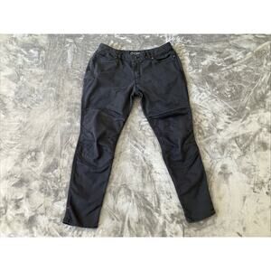 Klim Jeans Womens 12 Black Outrider Motorcycle Biker Pants NO ARMOR
